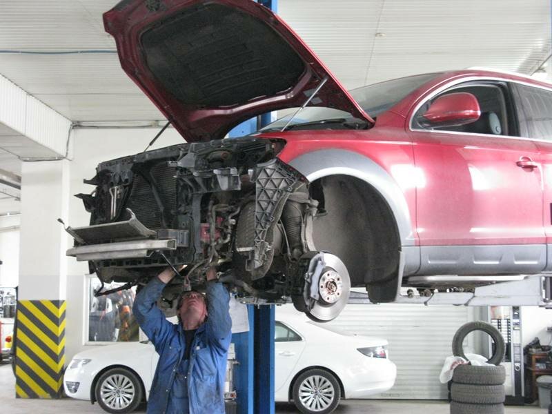 Сервис и техобслуживание Audi Q7 Киев Левый берег
